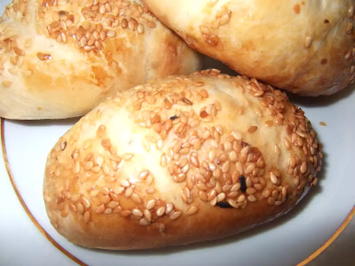 Susamlı poğaça