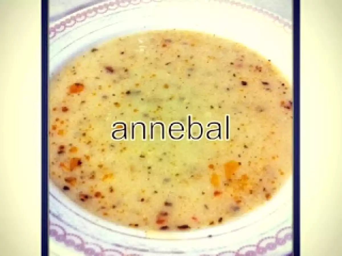 Sütlü mercimek çorbası