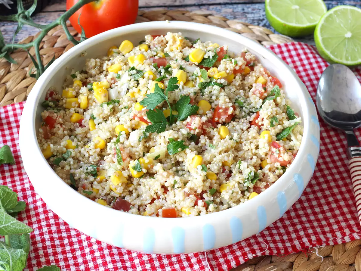 Tabbouleh aromalı kinoa salatası: Ferahlatıcı ve daha da sağlıklı - fotoğraf 3