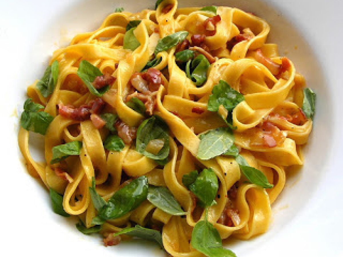 Tagliatelli Carbonara