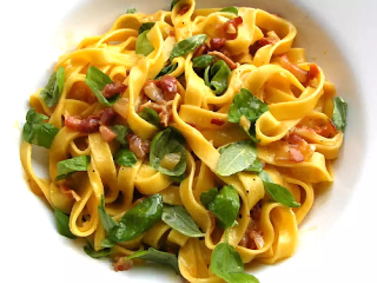 Tagliatelli Carbonara