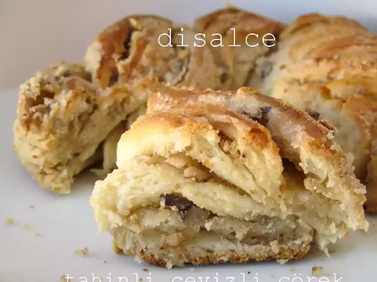 TAHİNLİ CEVİZLİ ÇÖREK - fotoğraf 2