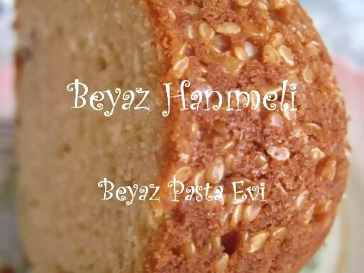 Tahin helvalı kek