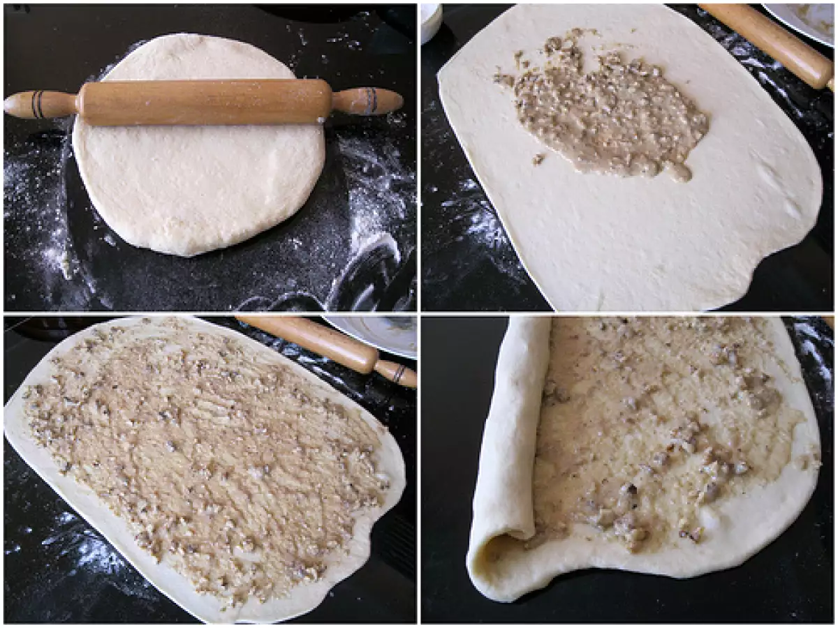 Tahinli cevizli çörek - fotoğraf 3