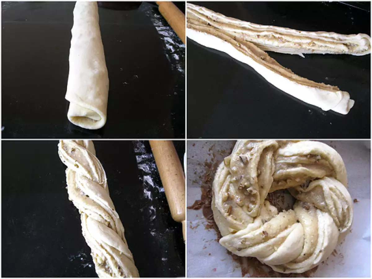 Tahinli cevizli çörek - fotoğraf 4