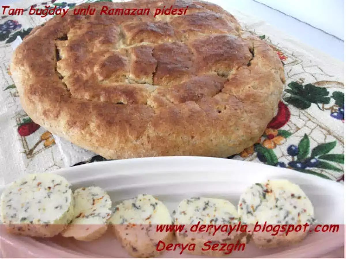 Tam buğday Unlu Ramazan Pidesi ve İftar Menüsü-8