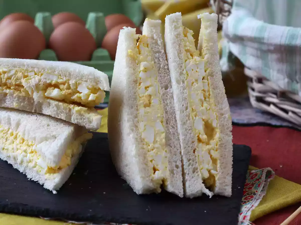 Tamago sando: konbini'de bulunan ünlü Japon yumurtalı sandviçi! - fotoğraf 2