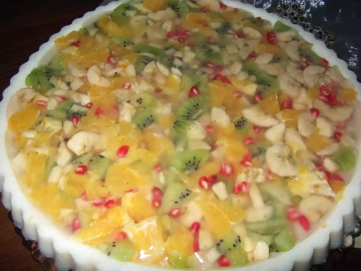 Tart kalıbında meyve şöleni - fotoğraf 2