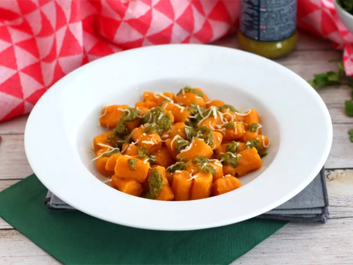 Tatlı patates gnocchi (kolay gnocchi) - fotoğraf 2