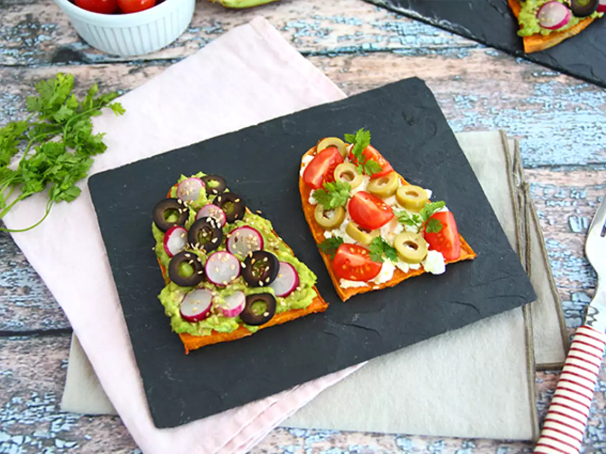 Tatlı patates tostları - fotoğraf 4