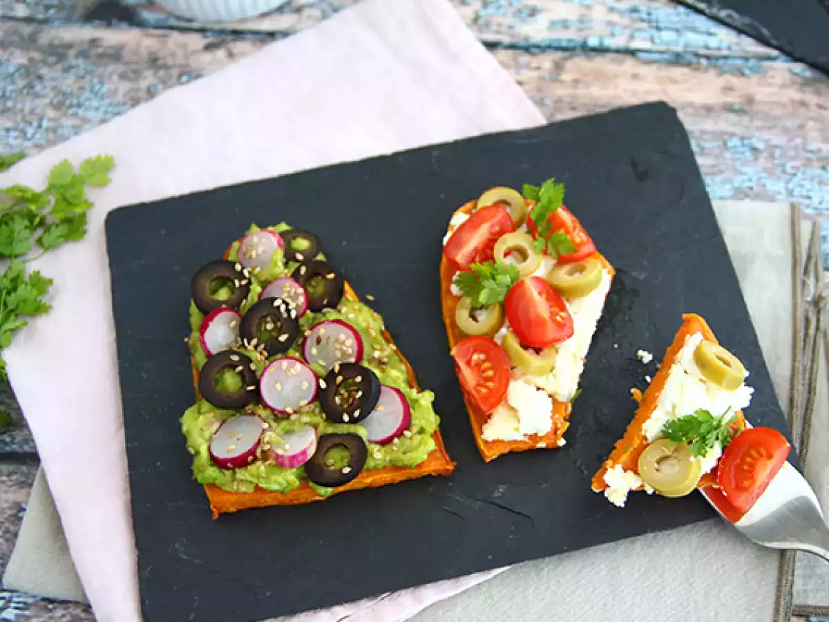 Tatlı patates tostları - fotoğraf 5