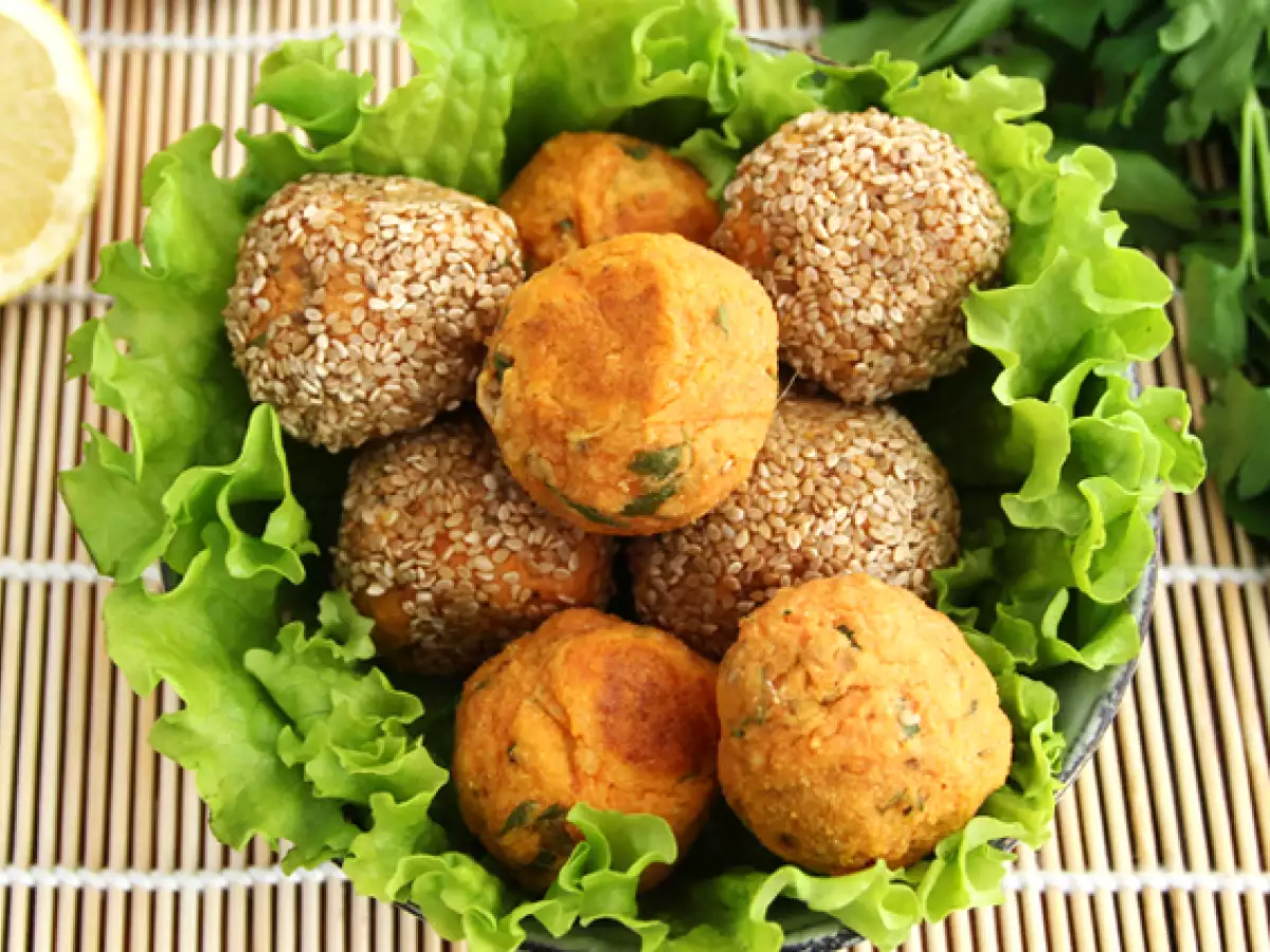 Tatlı Patatesli Falafel Tarifi - fotoğraf 3