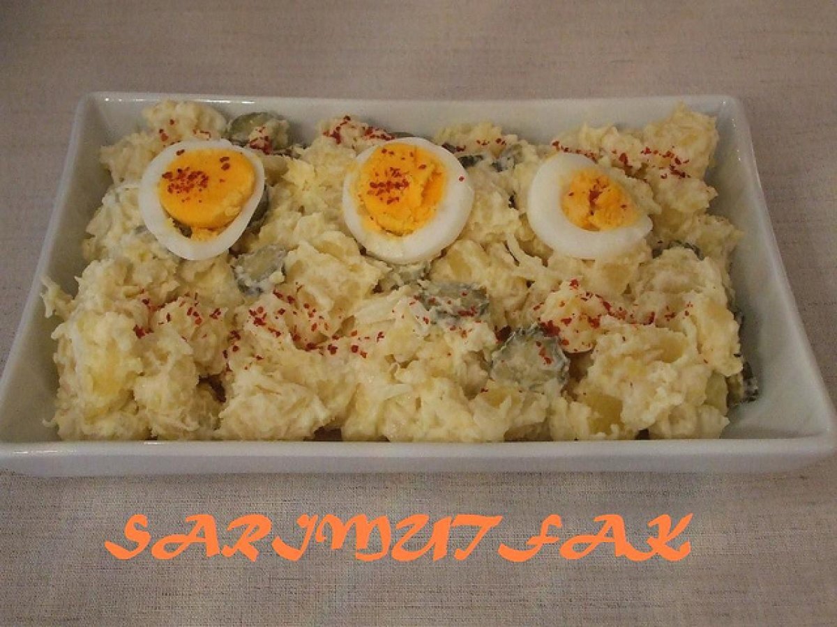TATLI TURŞULU ALMAN PATATES SALATASI