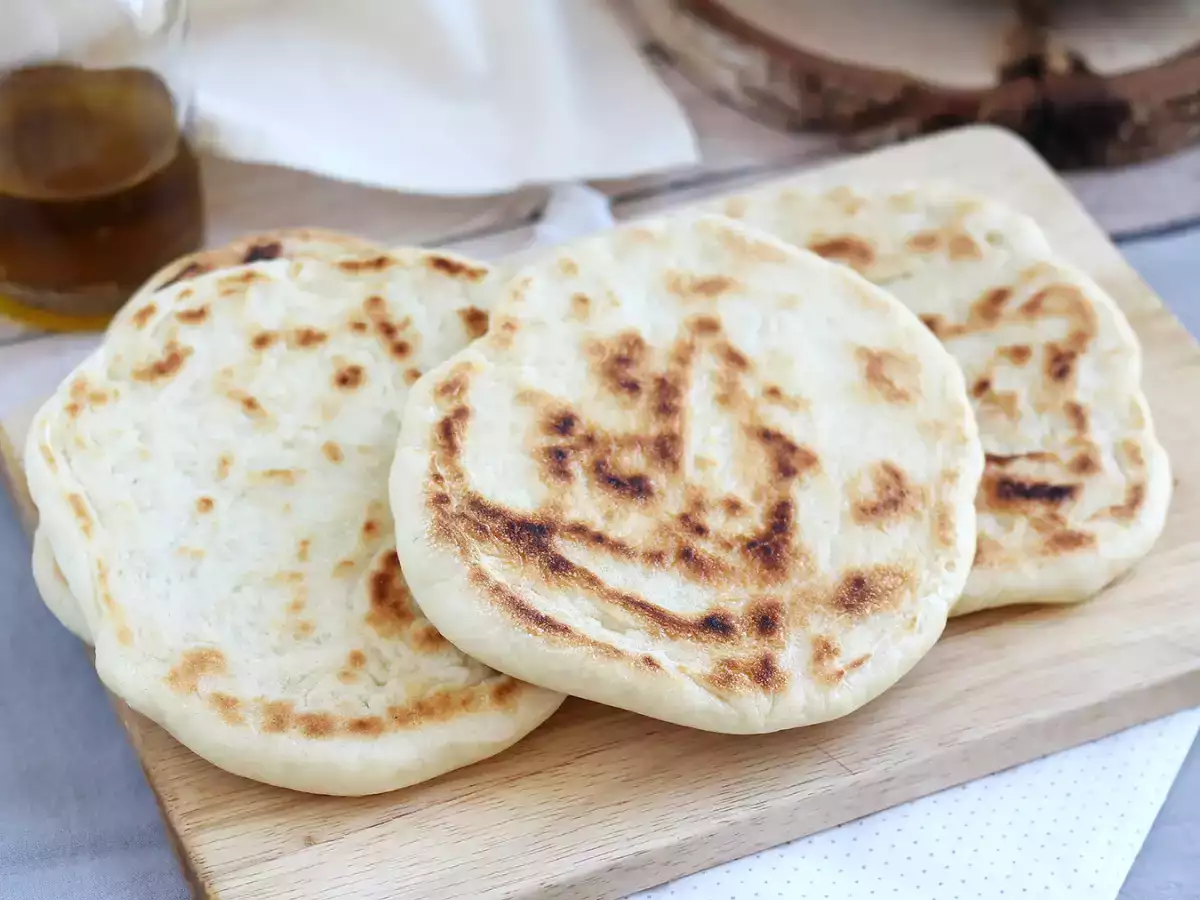 Tavada kızarmış pide - fotoğraf 5