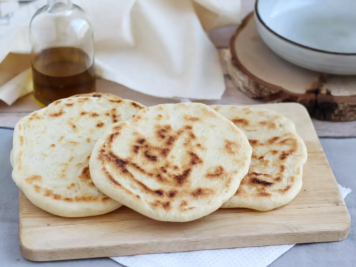 Tavada Pita Ekmeği