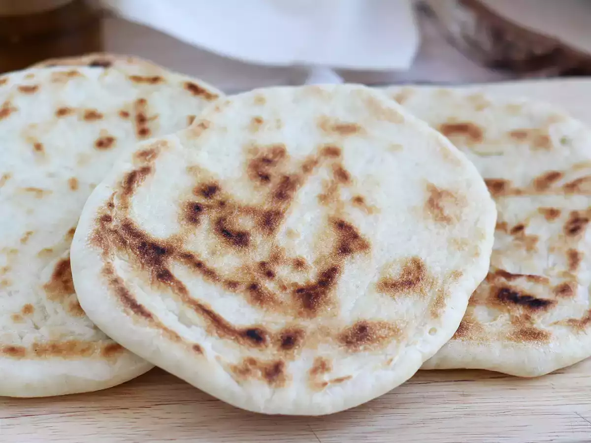 Tavada Pita Ekmeği - fotoğraf 2