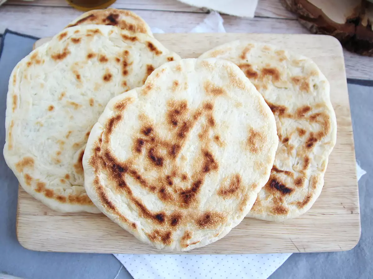 Tavada Pita Ekmeği - fotoğraf 3