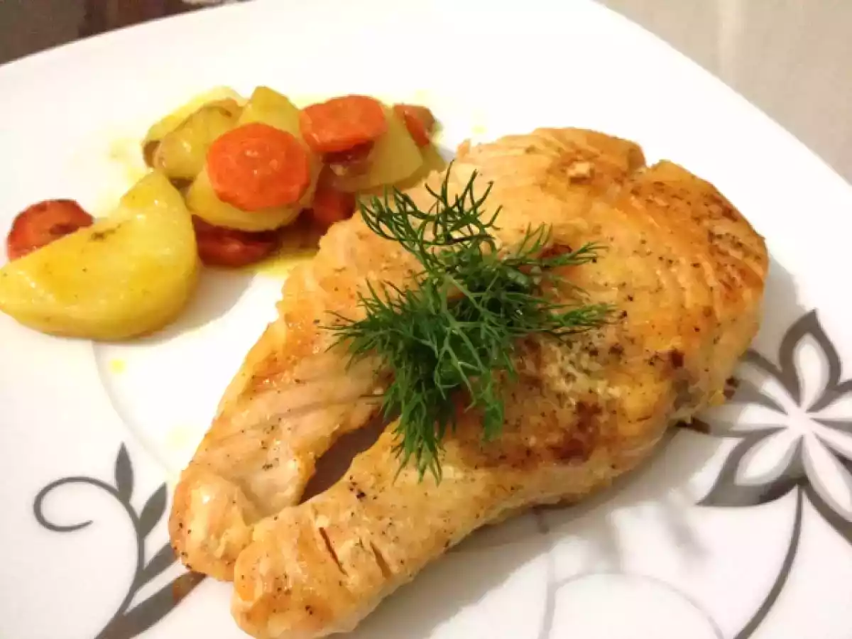Tavada Portakalı Somon Balığı