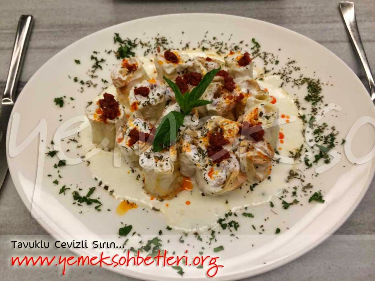 Tavuklu Cevizli Sırın