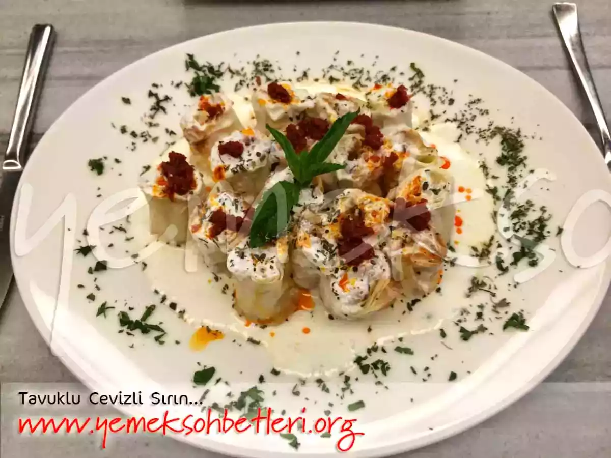 Tavuklu Cevizli Sırın