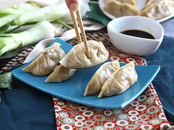 Tarif Tavuklu, havuçlu ve mantarlı gyoza