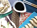 Tavuklu, havuçlu ve mantarlı Gyozas, fotoğraf 2