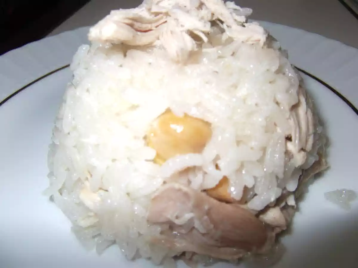 Tavuklu nohutlu pilav
