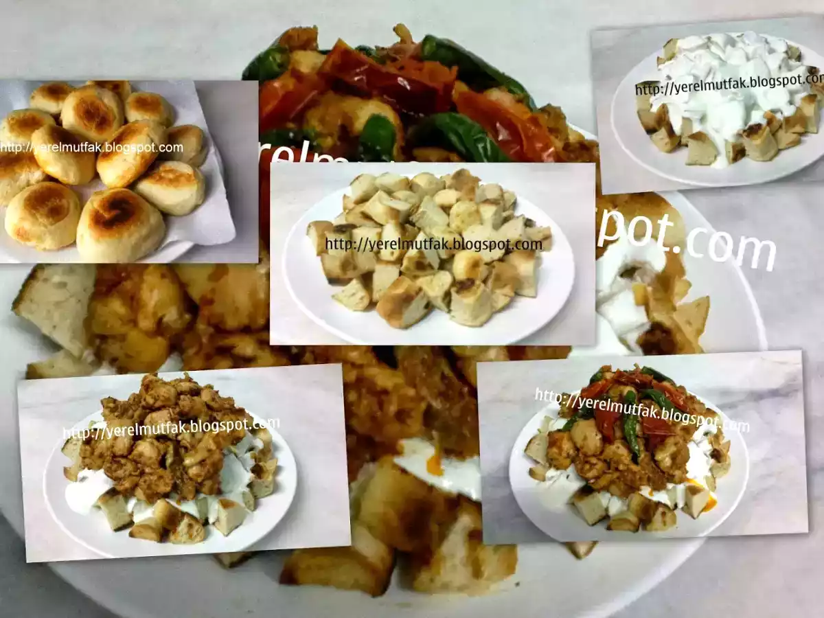 TAVUKLU PİTA EKMEK KEBABI - fotoğraf 2