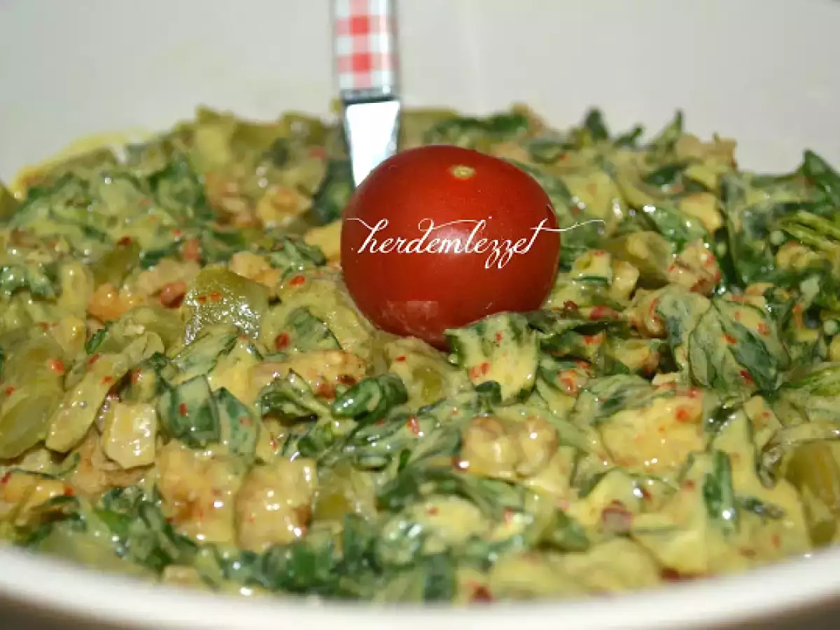 TAZE FASÜLYE SALATASI