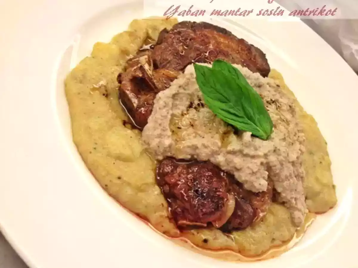 Tefal AktivFlow ile yaban mantar soslu antrikot