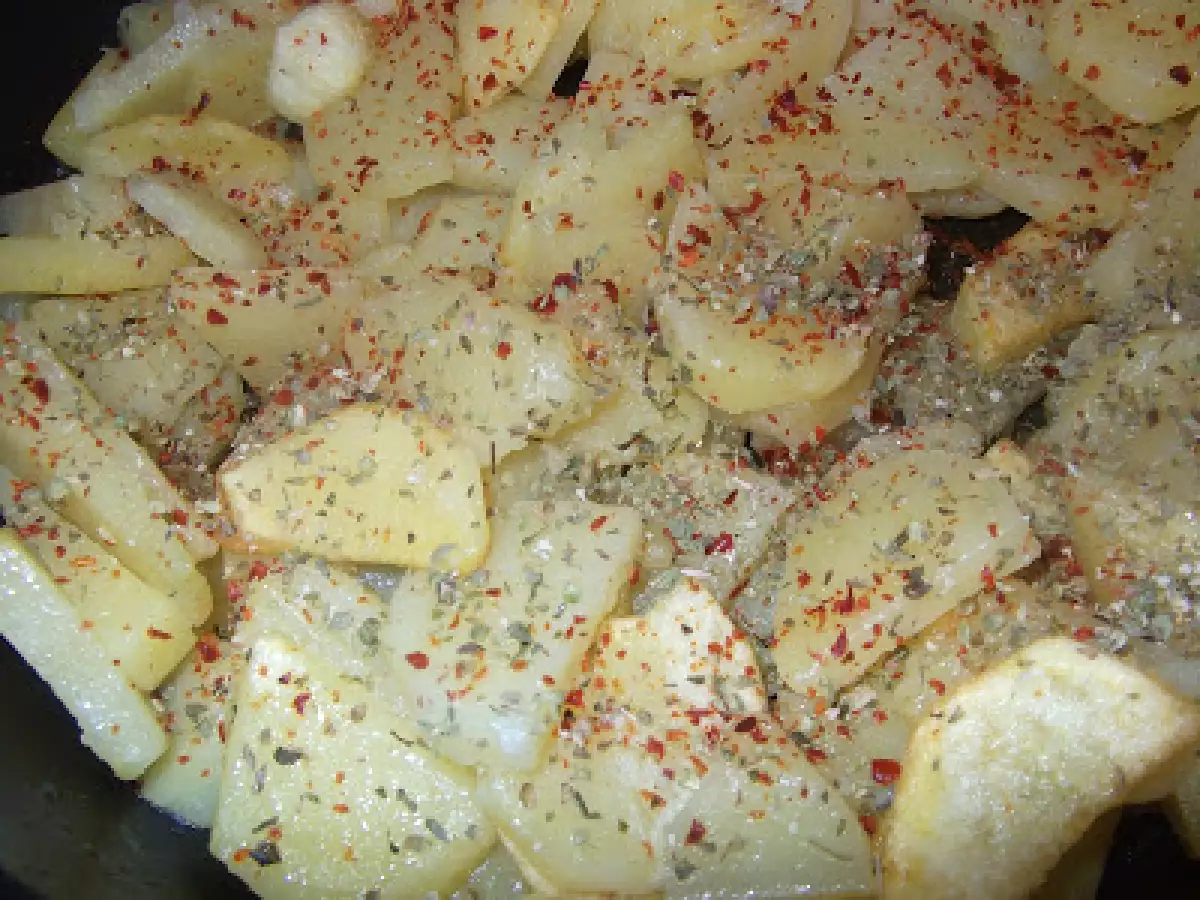 Teflon tencerede patates - fotoğraf 2
