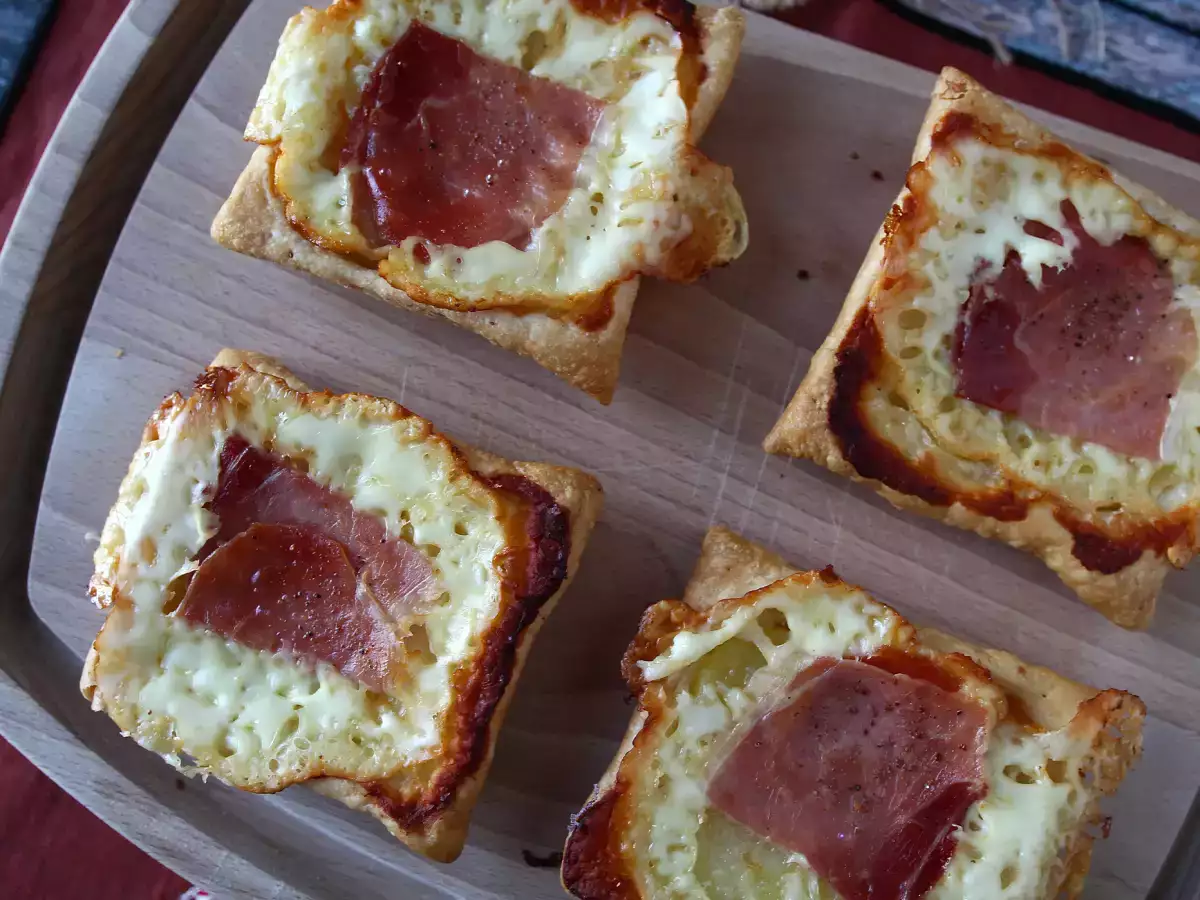Tek kişilik raclette lezzetli mini Tatin turtaları - fotoğraf 2