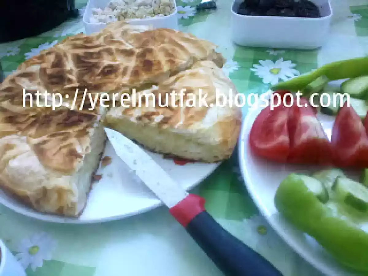 TEL KADAYIFLI PEYNİRLİ BÖREK - fotoğraf 2