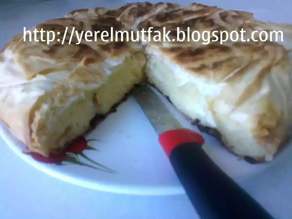 TEL KADAYIFLI PEYNİRLİ BÖREK - fotoğraf 3