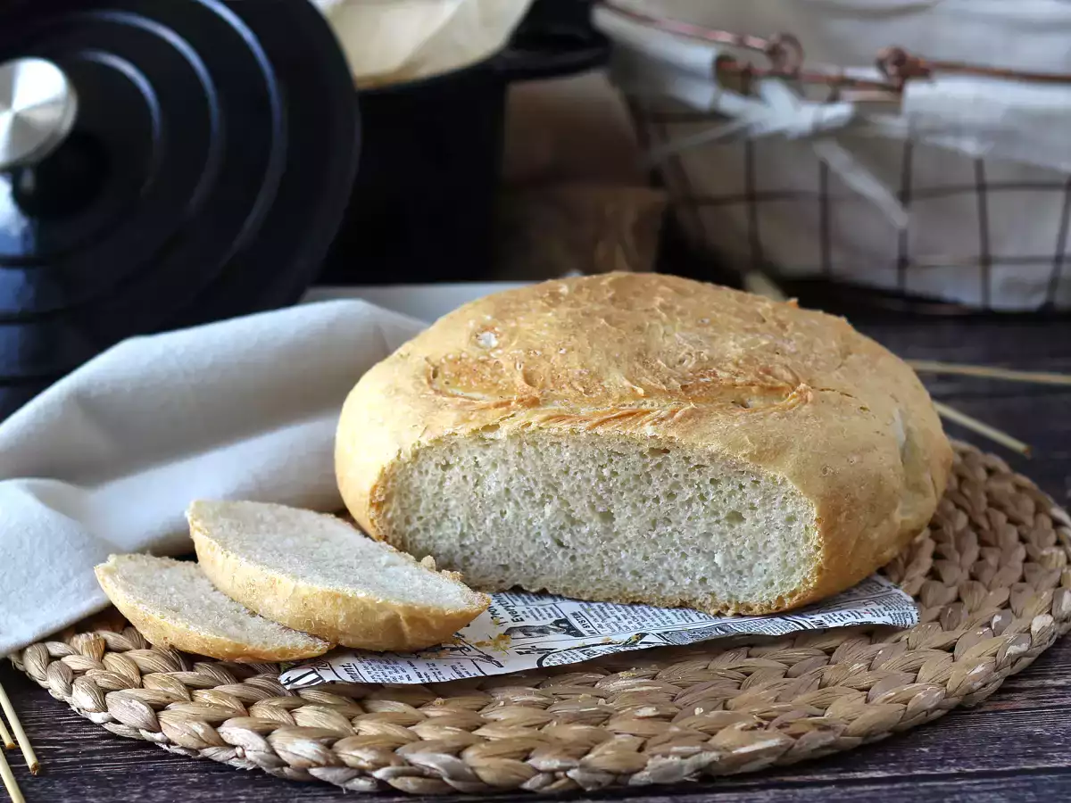 Tencerede Ekmek (Pain Cocotte): Süper Kolay Tarif