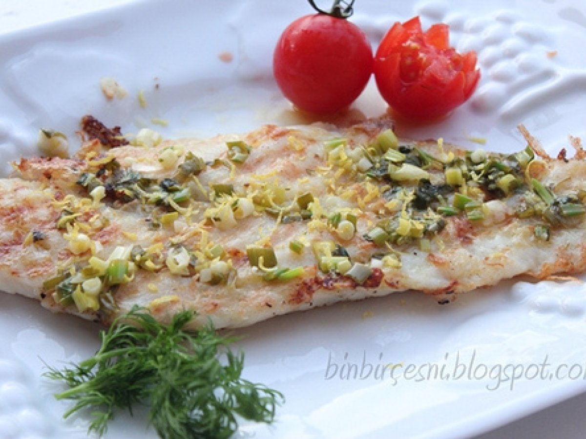 Tereyağlı Limon Soslu Dil Balığı