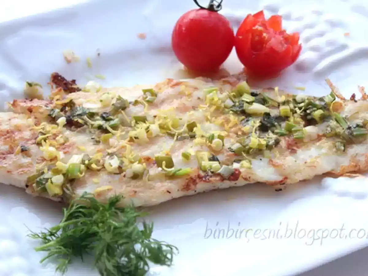 Tereyağlı Limon Soslu Dil Balığı