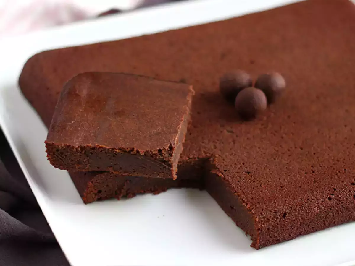 Tereyağsız Brownie
