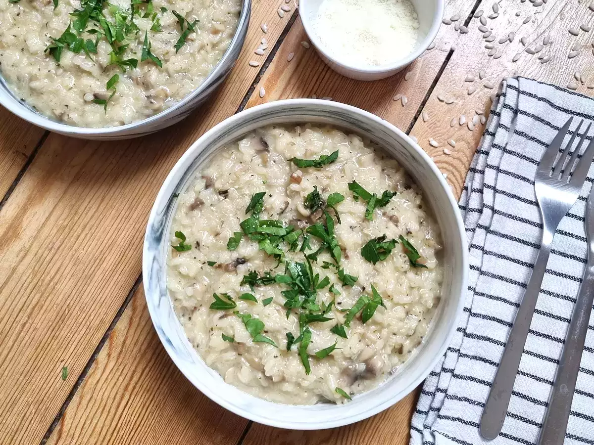 Thermomix ile mantarlı risotto - fotoğraf 3