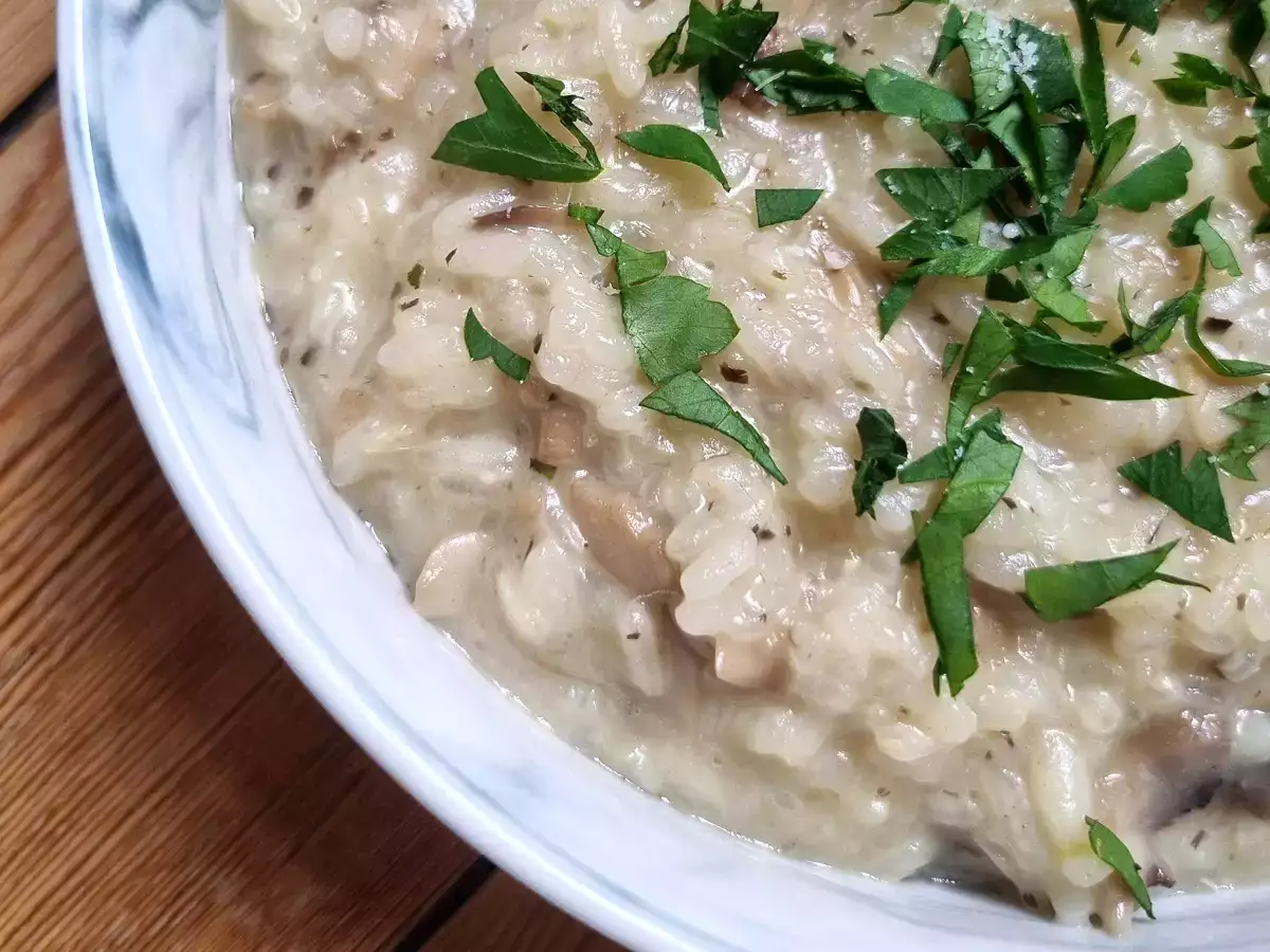 Thermomix ile mantarlı risotto - fotoğraf 4