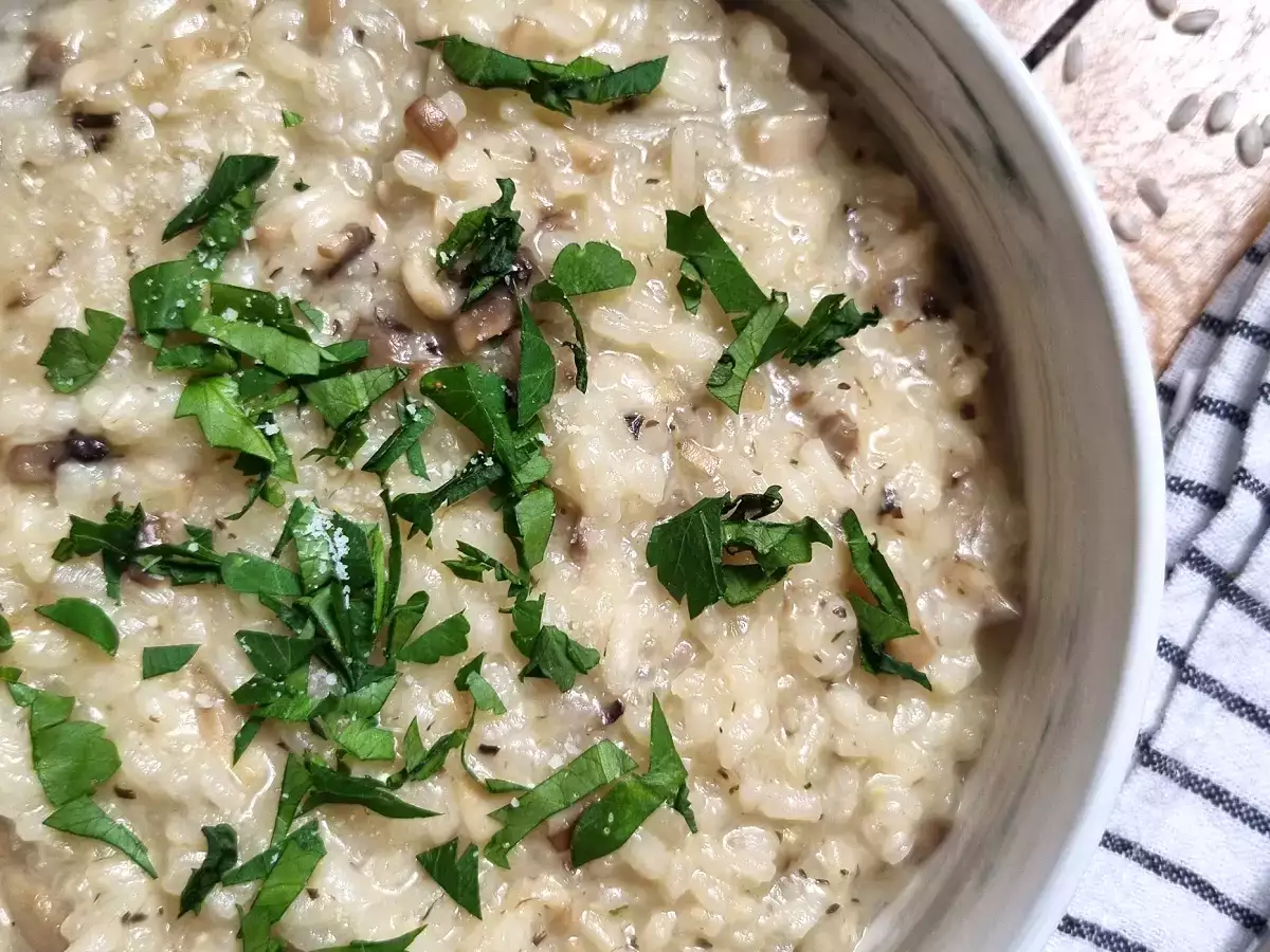 Thermomix ile mantarlı risotto - fotoğraf 5