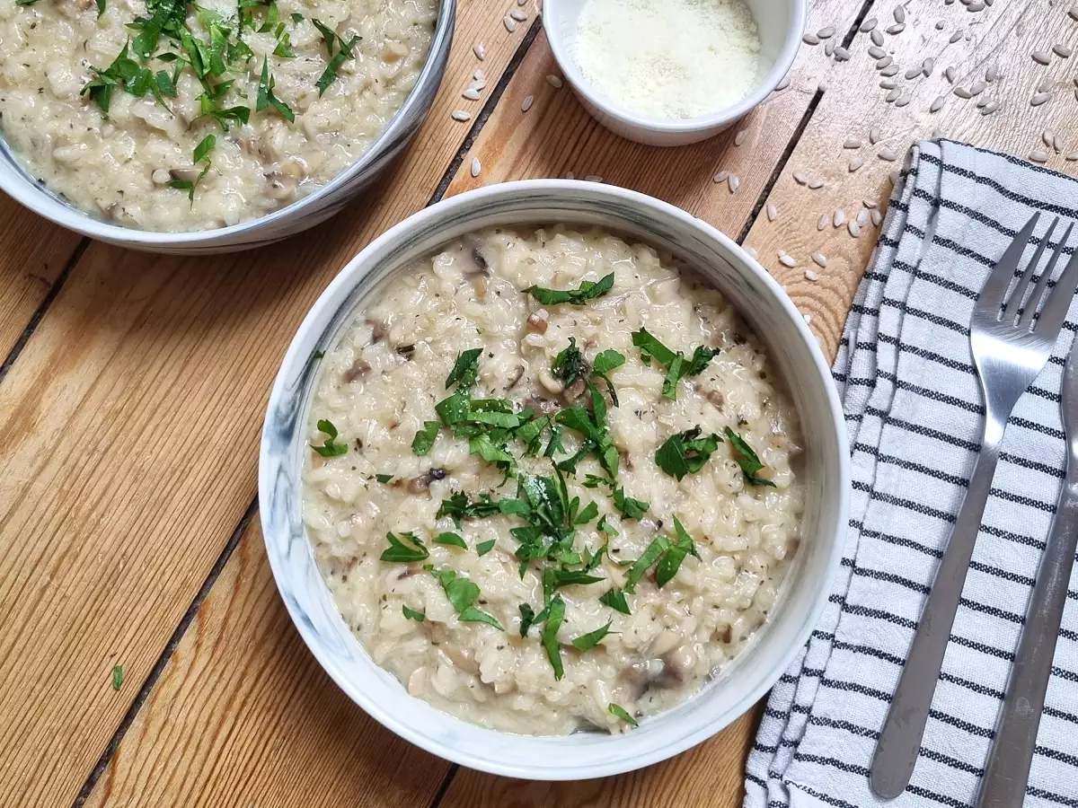Thermomix'te Mantarlı Risotto - fotoğraf 3