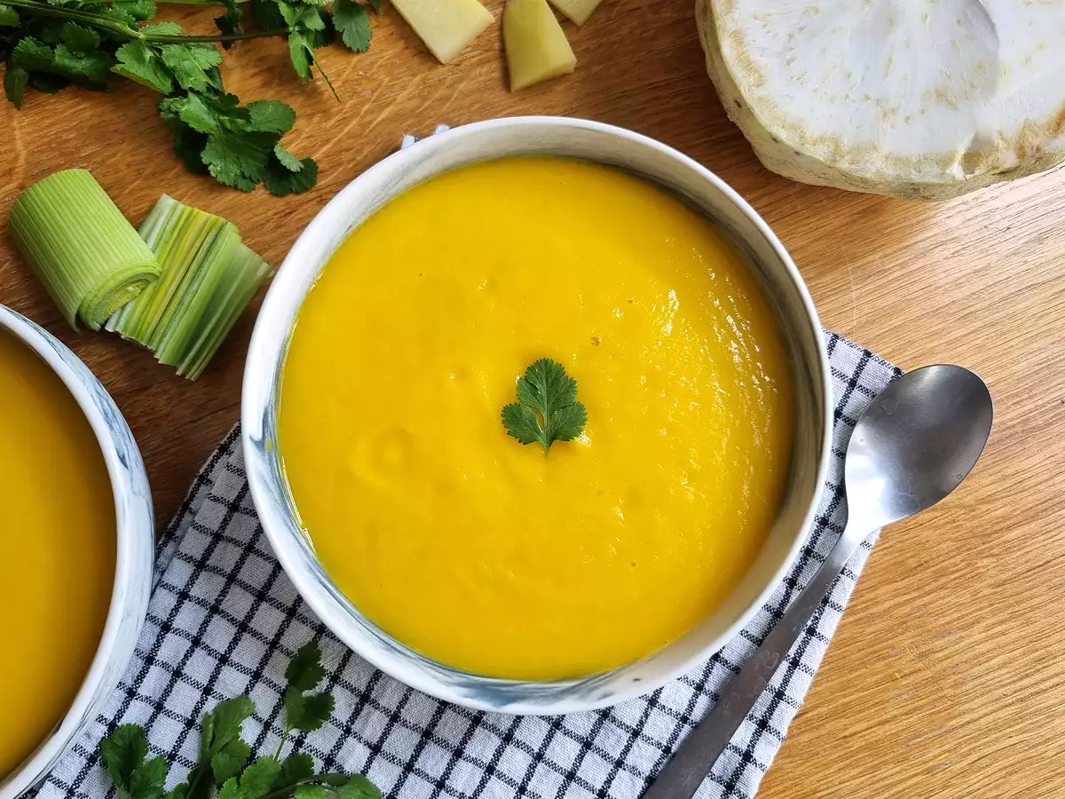 Thermomix'te Sebze Çorbası