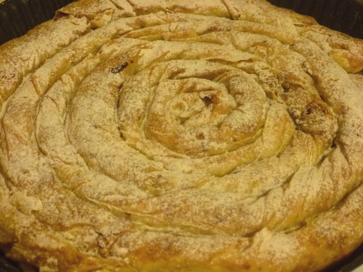 Tikvenik - balkabakli tatli rulo borek