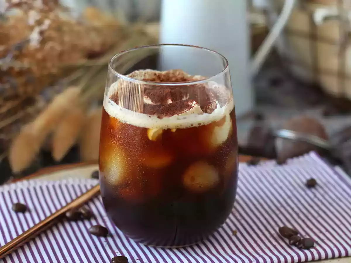 Tiramisu aromalı buzlu kahve