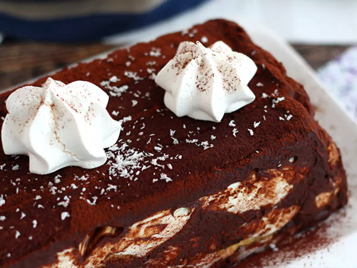 Tiramisu Kütük Pasta Tarifi (Adım Adım) - fotoğraf 2