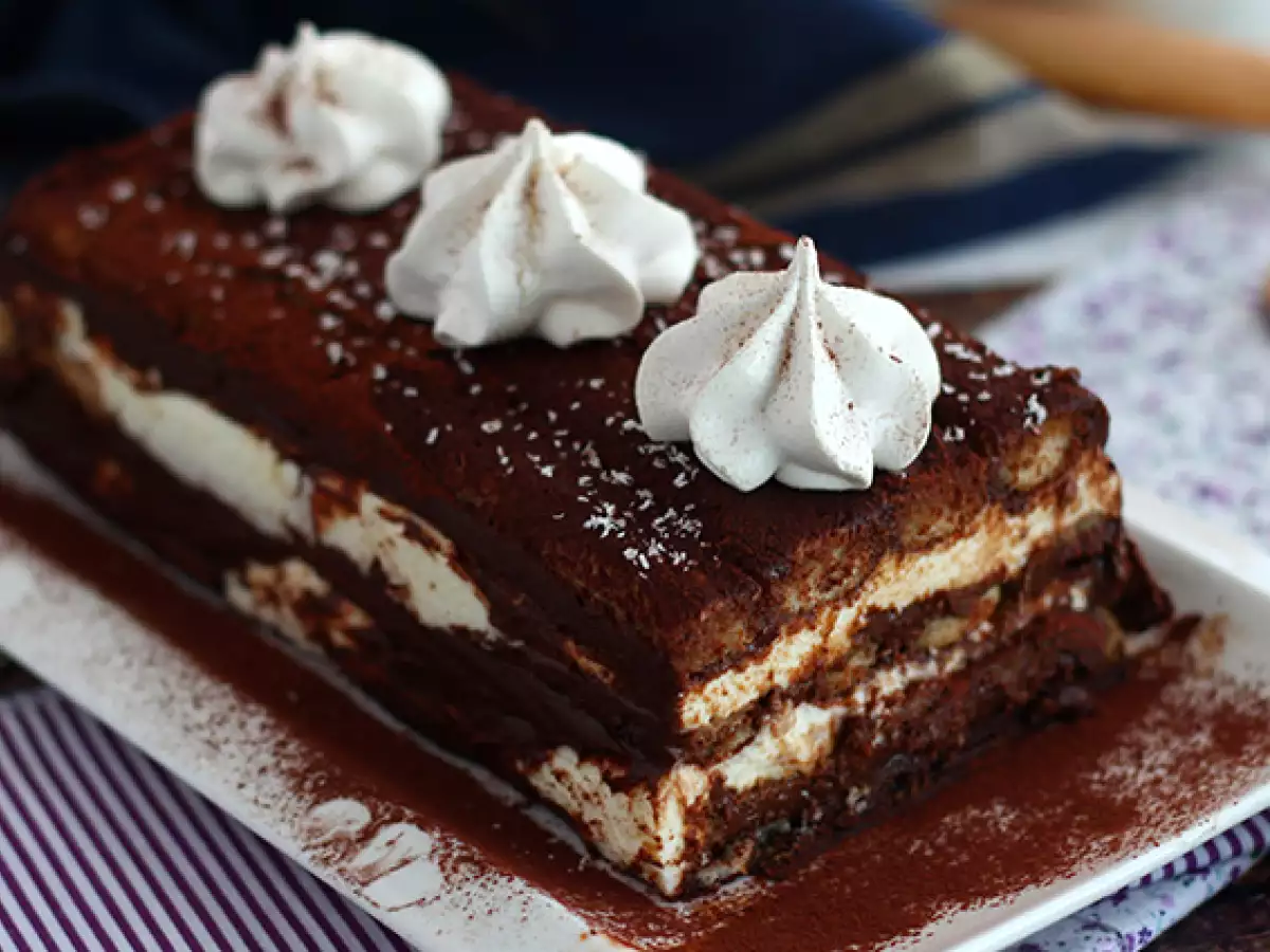 Tiramisu Kütük Pasta Tarifi (Adım Adım) - fotoğraf 4