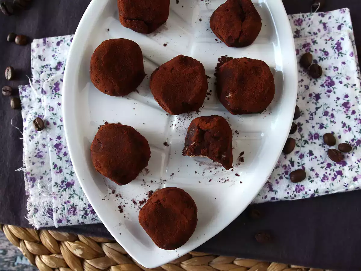 Tiramisu tarzı rochers, kahvenizin yanında mini porsiyonlarda mükemmel İtalyan tatlısı! - fotoğraf 2