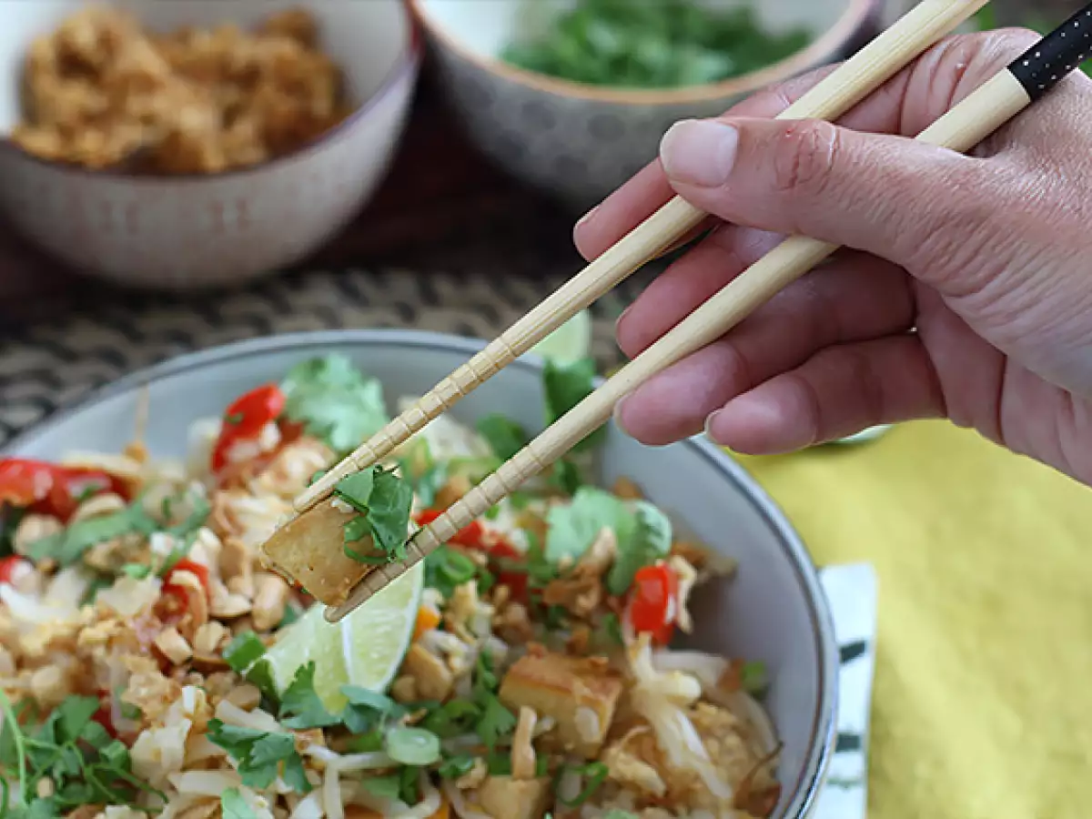Tofulu Pad Thai Tarifi - fotoğraf 4