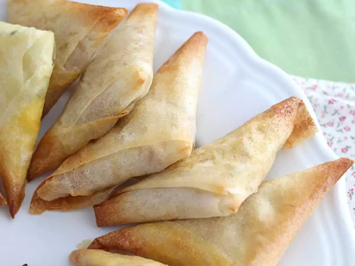 Ton balığı ve domates samoussas - fotoğraf 3